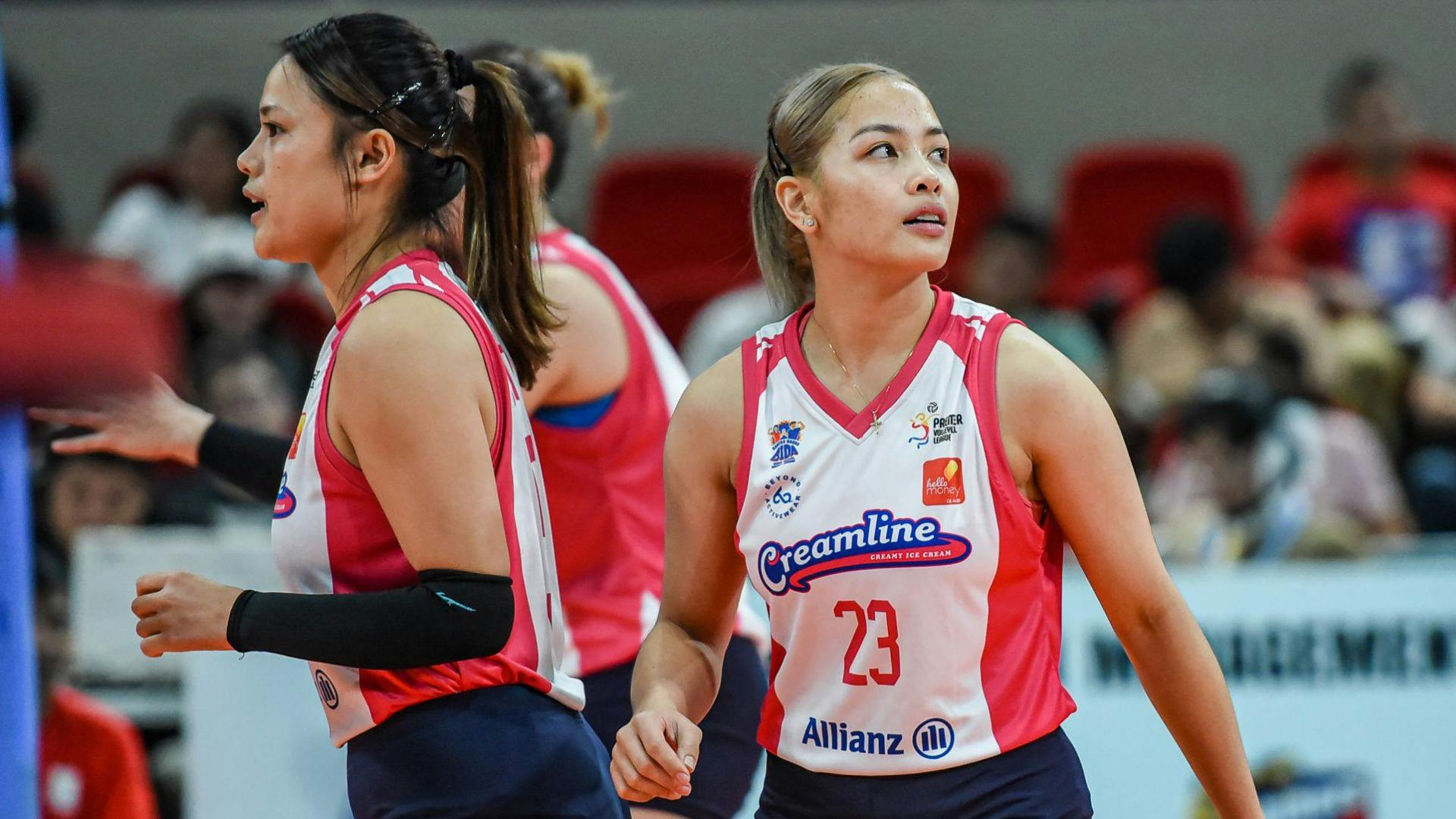 PVL: Jema Galanza lauds tried and tested Creamline system despite missing key players 
